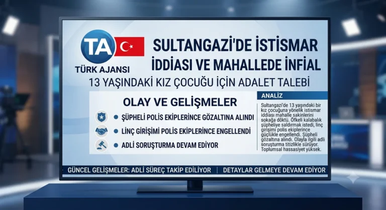 Sultangazi’de İstismar İddiası Mahallede İnfiale Yol Açtı