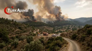 Aydın Çine Orman Yangını Devam Ediyor