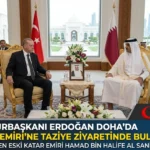 Cumhurbaşkanı Erdoğan’dan Katar’a Taziye Ziyareti