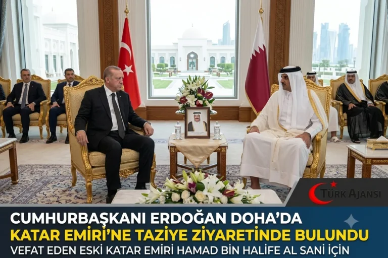 Cumhurbaşkanı Erdoğan’dan Katar’a Taziye Ziyareti