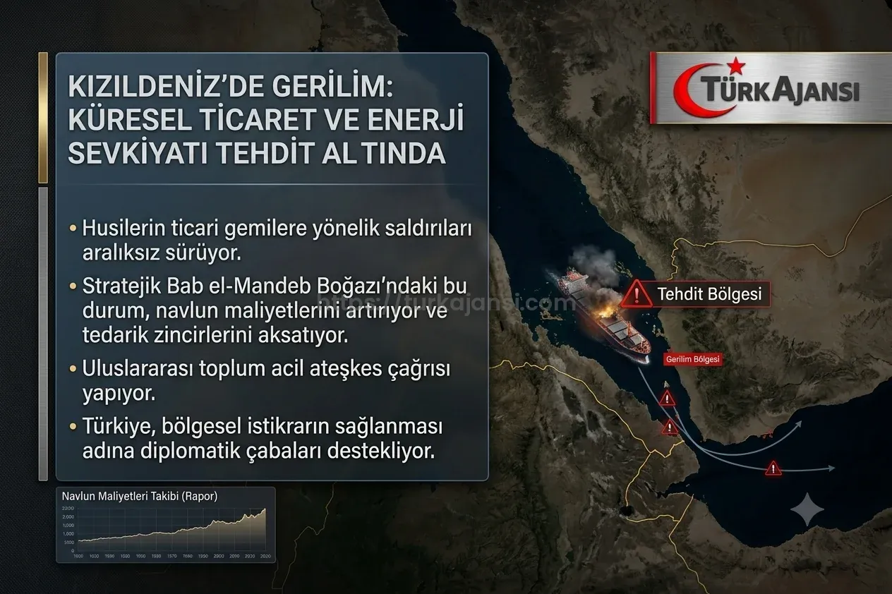 Kızıldeniz Gerilimi: Küresel Enerji Sevkiyatında Kritik Tehdit