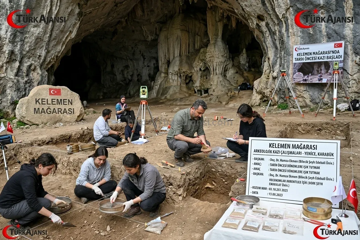 Karabük’te Kelemen Mağarası’nda Arkeolojik Kazılar Başladı