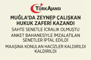 Anket İçin İsmini Verdi, Maaşına Haciz Konuldu