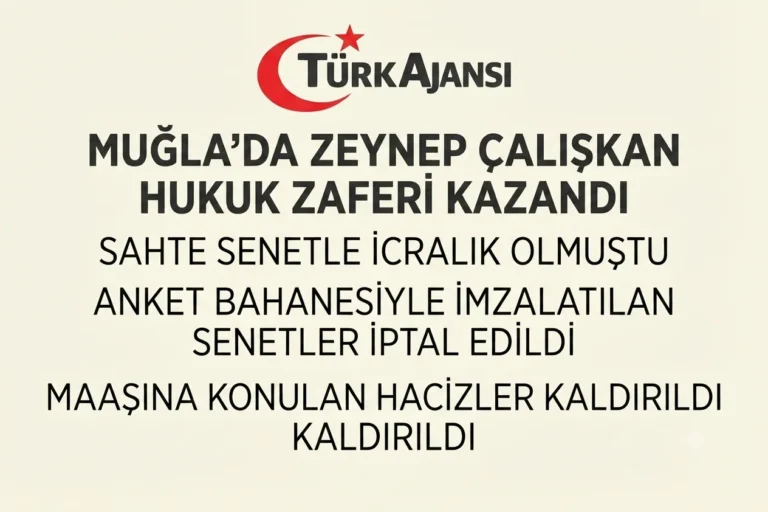 Anket İçin İsmini Verdi, Maaşına Haciz Konuldu
