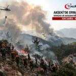 Antalya’da Orman Yangınına Havadan ve Karadan Müdahale