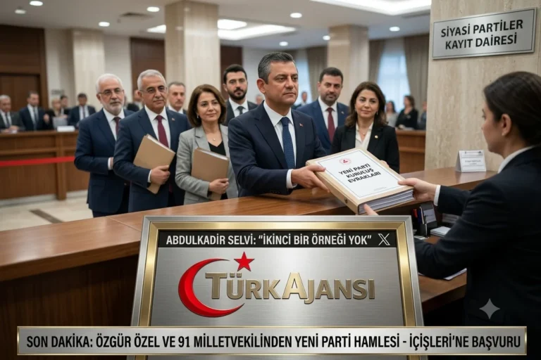 Özgür Özel Yeni Parti: 91 Milletvekiliyle Tarihi İstifa ve Kuruluş
