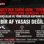 Terörsüz Türkiye Süreci – Çerçeve Yasa Meclis’e Geliyor