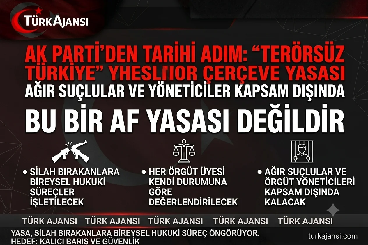 Terörsüz Türkiye Süreci – Çerçeve Yasa Meclis’e Geliyor