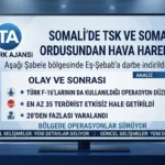 Somali’de Eş-Şebab’a Darbe: Türk F-16’larıyla Ortak Operasyon, 35 Terör Elemanı Etkisiz Hale Getirildi