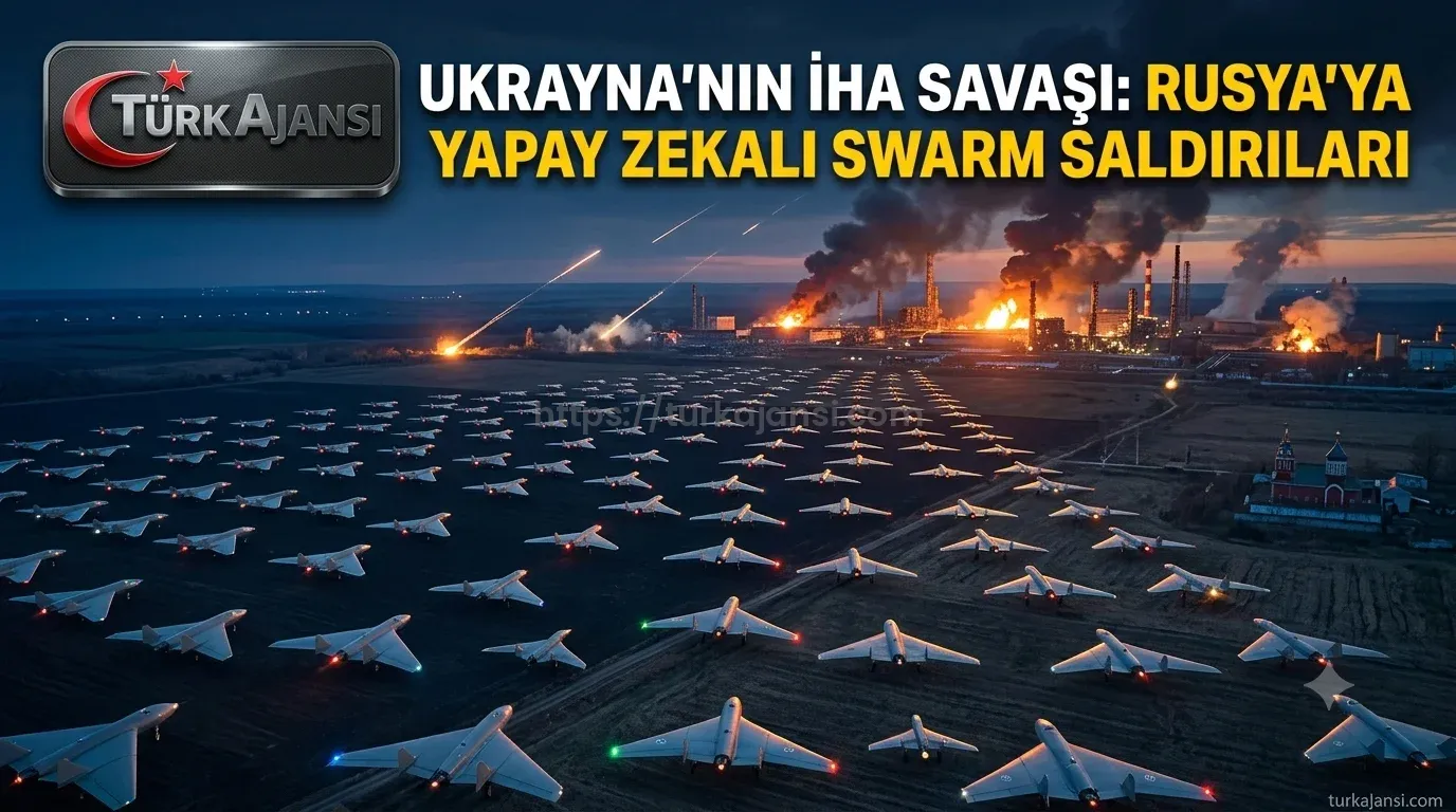 Ukrayna İHA Birimi: Rusya’ya 200 Dronluk Kritik Saldırı Dalgası