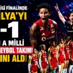 Milletler Ligi Finalinde Brezilya’yı 3-1 Yenen Filenin Sultanları Voleybol Takımı Kupasını Aldı