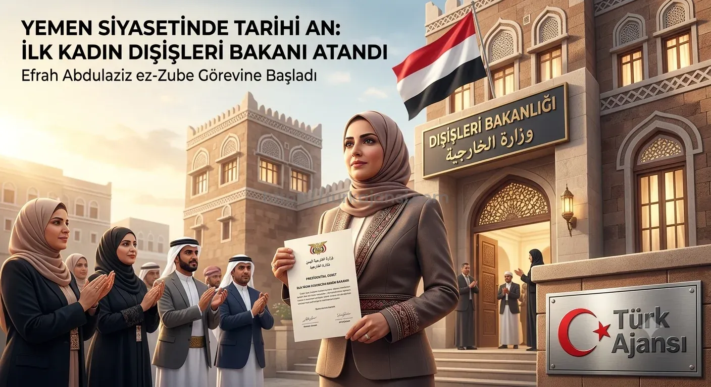 Yemen Kadın Dışişleri Bakanı: 2 Bakanlıkta Tarihi Değişim