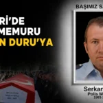 Kayseri’de Polis Memuru Serkan Duru’ya Veda