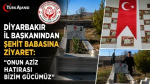 Diyarbakır İl Başkanından Şehit Babasına Ziyaret: “Onun Aziz Hatırası Bizim Gücümüz”