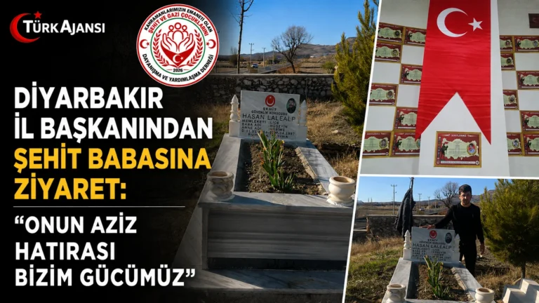 Diyarbakır İl Başkanından Şehit Babasına Ziyaret: “Onun Aziz Hatırası Bizim Gücümüz”