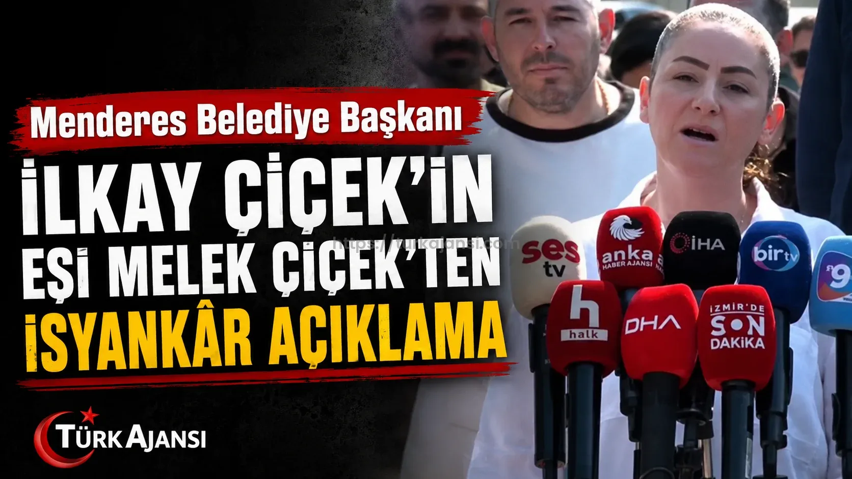 Menderes Belediye Başkanı İlkay Çiçek’in Eşi Melek Çiçek’ten İsyankâr Açıklama