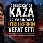 Çerkezköy’de Motosiklet Kazasında Genç Hayatını Kaybetti